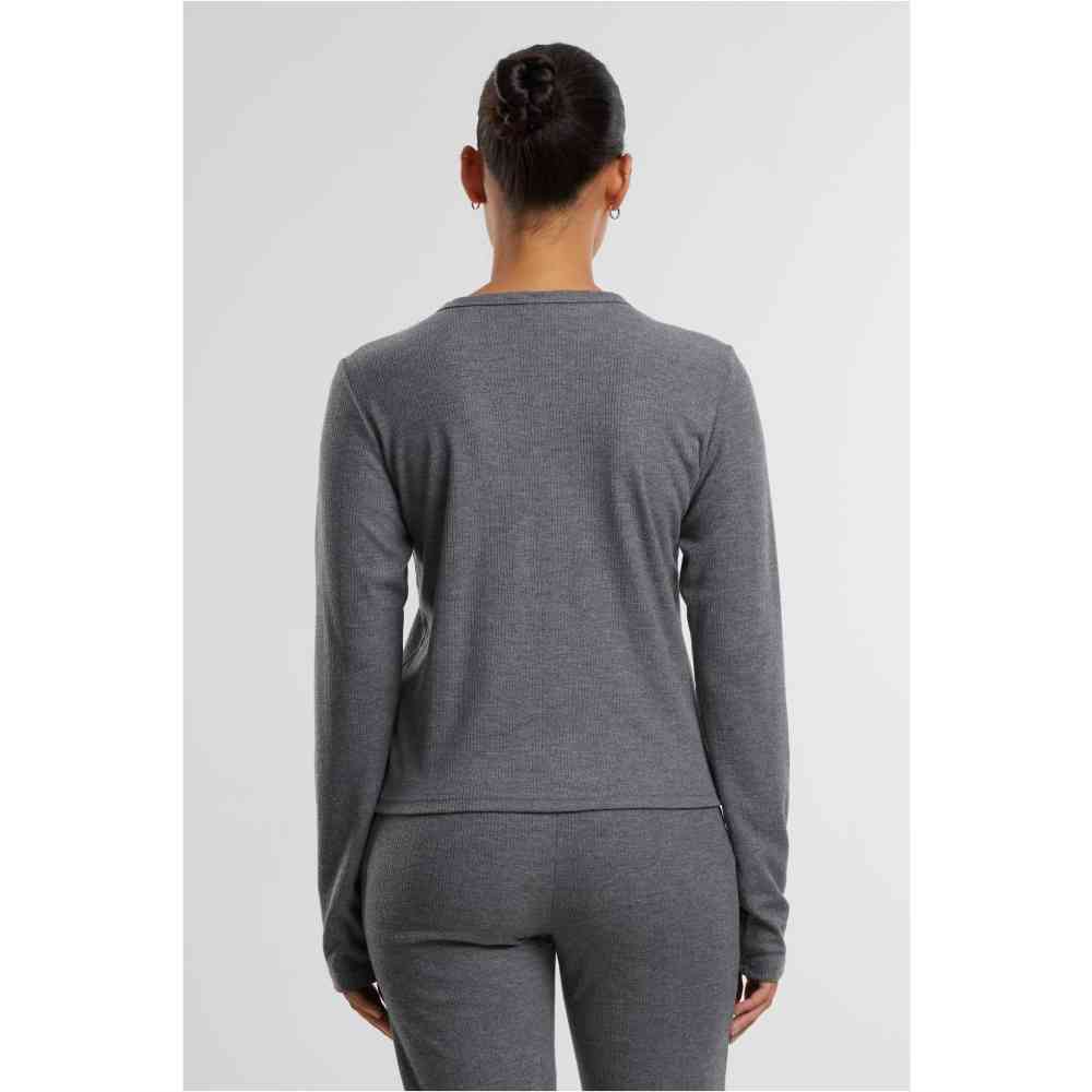 Urban Classics - Rib Cardigan - Grijs